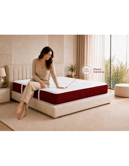 POCKET SPRING VISCO PREMIUM ALTURA 31 CM